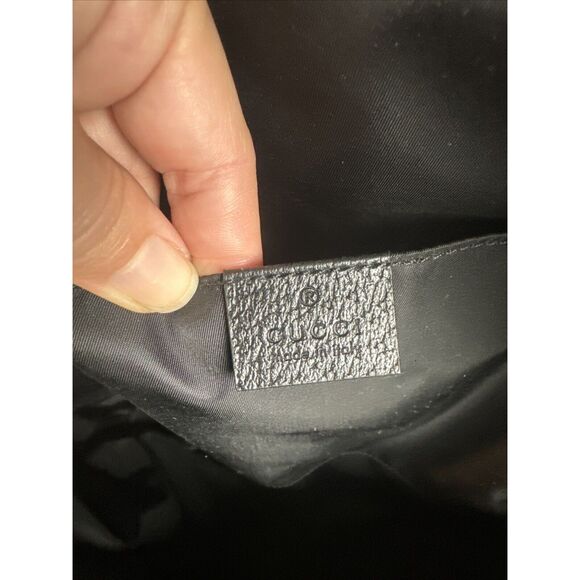 GUCCI Off The Grid GG Nylon Backpack Bag Black 644992 - Picture 7 of 14